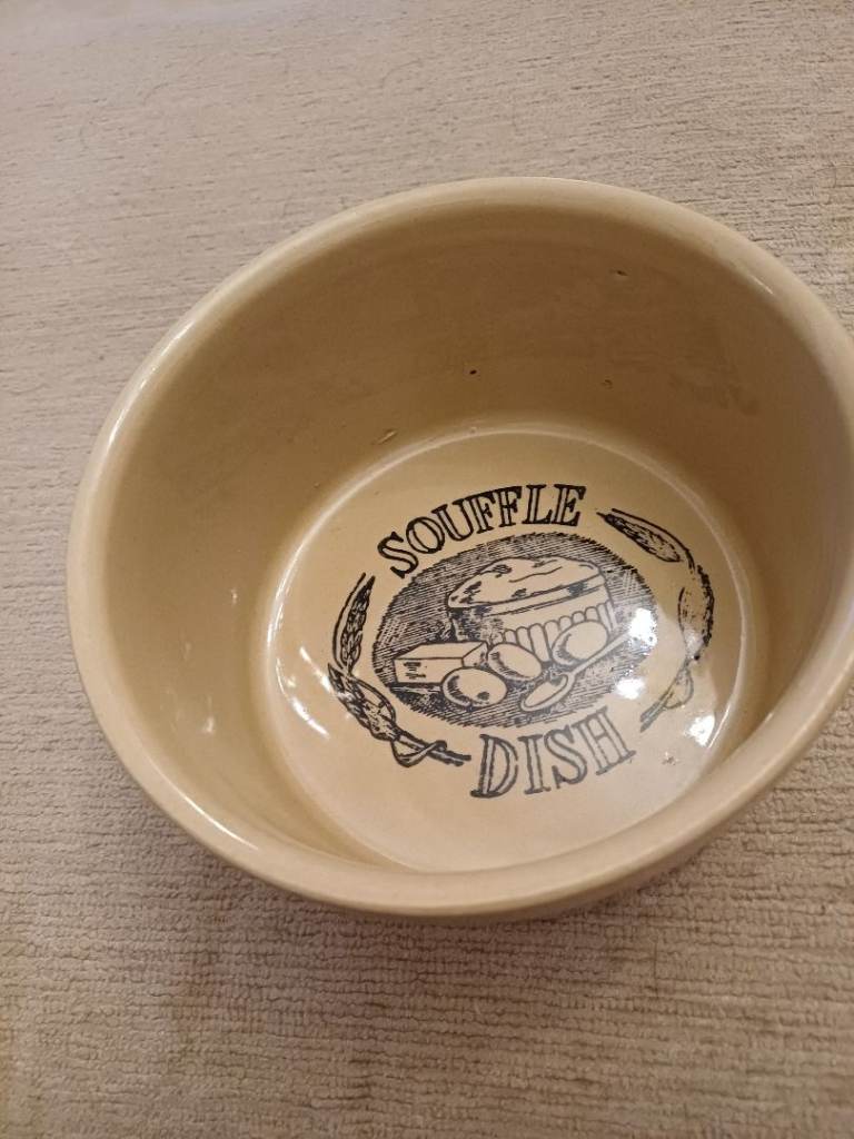 Souffle dish - Made in England