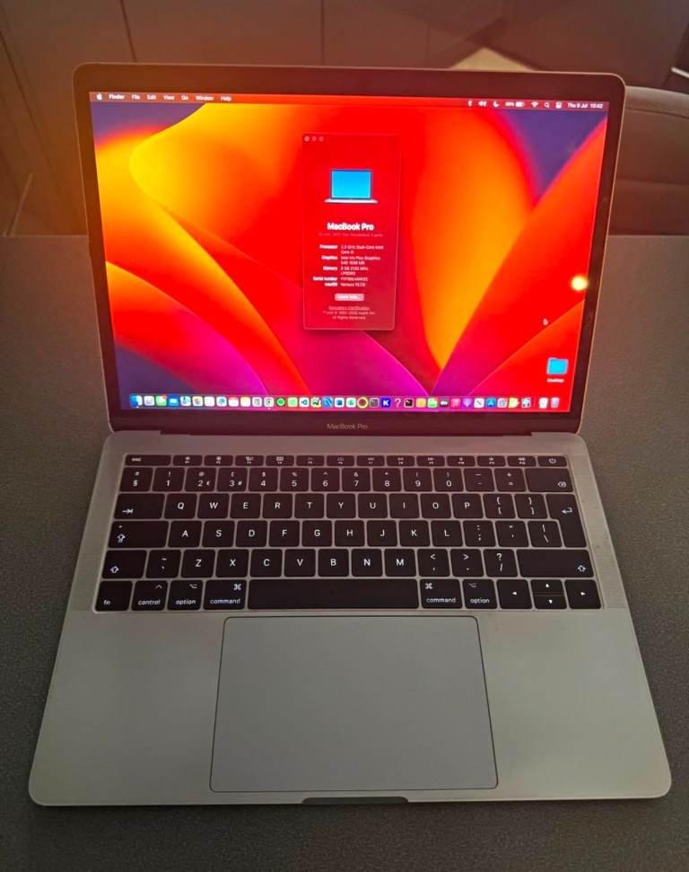 MacBook Pro 13-inch (2017) Intel i5 - Good Condition free charger 
