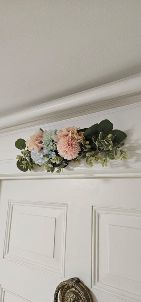 Decorative Flower Swag Floral Arch for Door