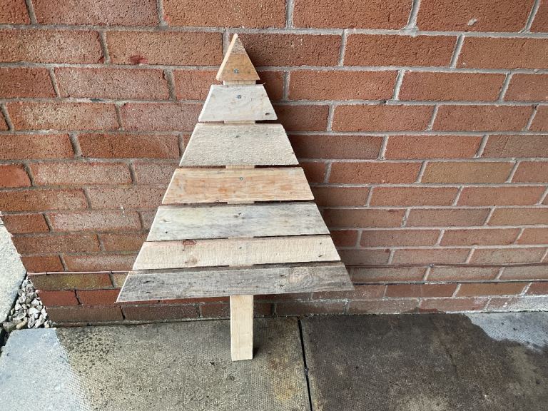 Wooden Christmas Tree