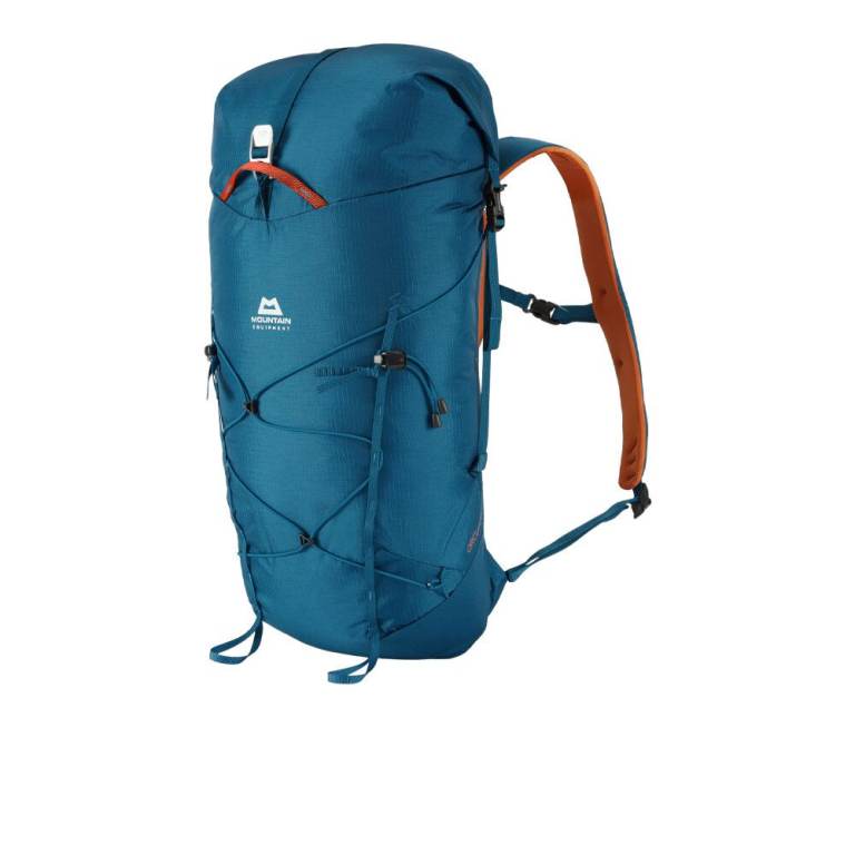 Brand New Mountain Equipment Orcus 22+ Backpack - Blue & Orange