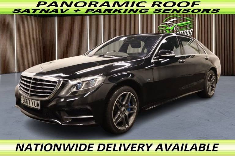 2017 67 MERCEDES-BENZ S-CLASS 3.0 S500LE V6 8.8KWH AMG LINE (EXECUTIVE) SALOON 4