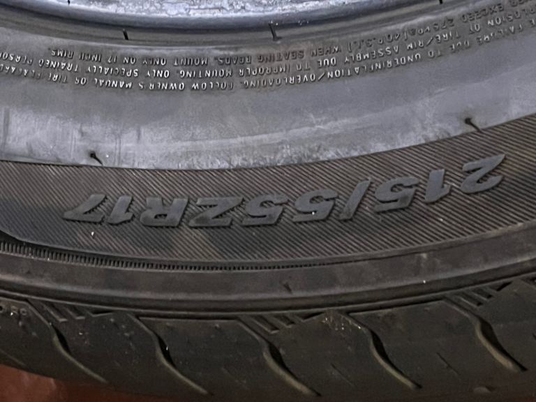 Port worn tyre