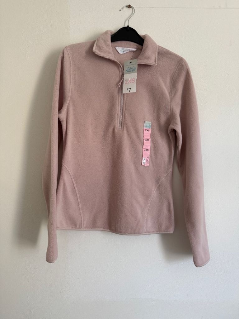 Primark Pink Fleece Jumper – new with Tags