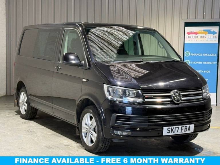 2017 17 VOLKSWAGEN TRANSPORTER 2.0 BITDI T32 BLUEMOTION TECH HIGHLINE KOMBI DOUB