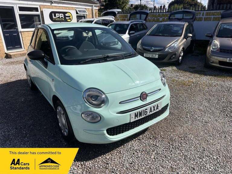 2016 Fiat 500 1.2 Pop Hatchback 3dr Petrol Manual Euro 6 (s/s) (69 bhp) Hatchback Petrol Manual