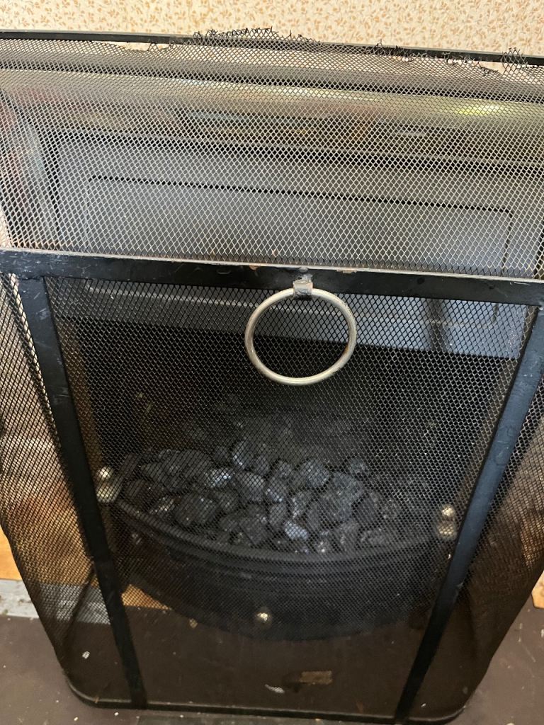 Electric Fireplace Heater with Coal Effect