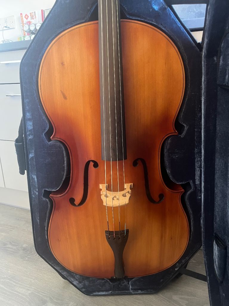 Full size (4/4) cello with case