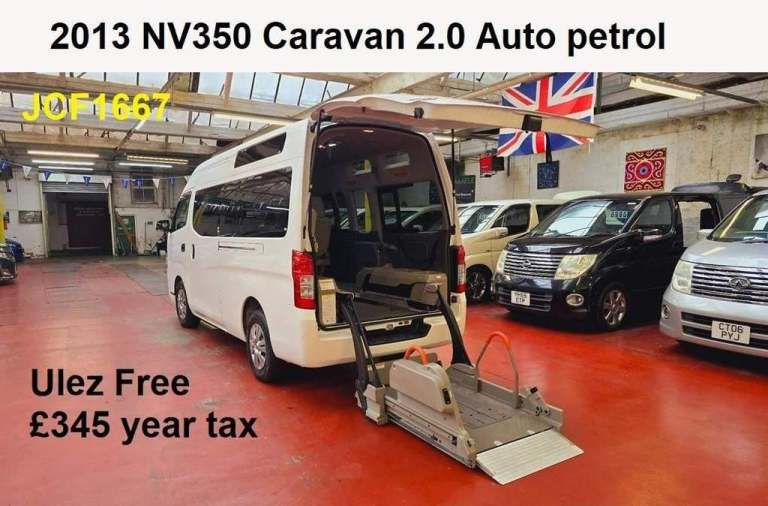 2024 Nissan Elgrand NV350 Mobility access Ramp 2 wheel chair Petrol Automatic