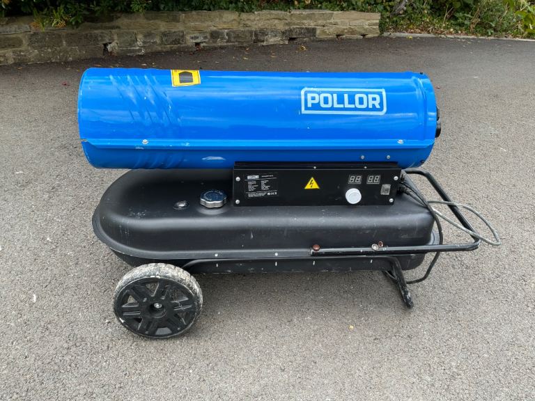 Pollor Portable Diesel / Kerosene dual fuel Space Heater. 