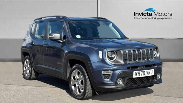 2020 Jeep Renegade 1.3 Turbo 4xe PHEV 190 Limited 5dr Auto (Parking P Hybrid