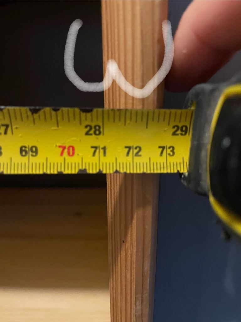 IKEA solid wood bookshelf / storage 