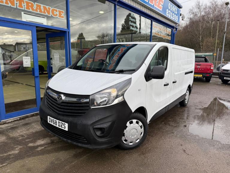 2018 Vauxhall Vivaro 2900 1.6CDTI 120PS H1 Van PANEL VAN DIESEL Manual