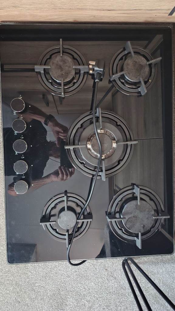 5 Burner Ceramic Gas Hob 
