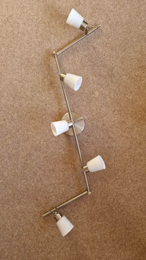 IKEA Tidig ceiling track light with 5 spots