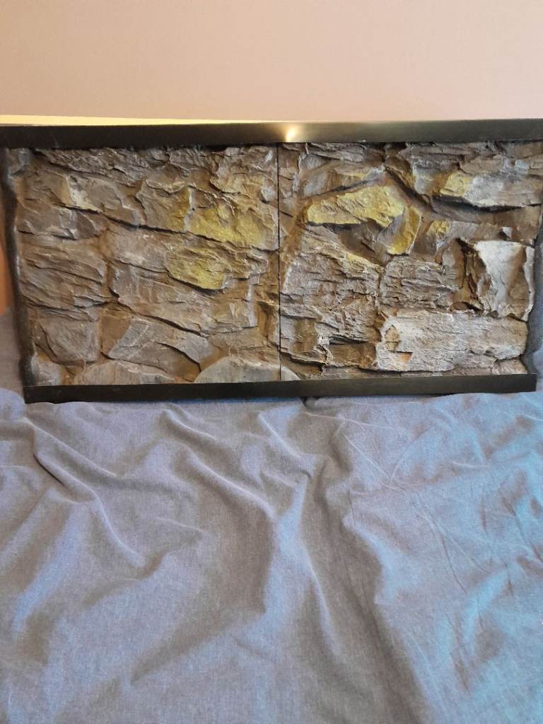 Fish Tank,reptile Background Decor