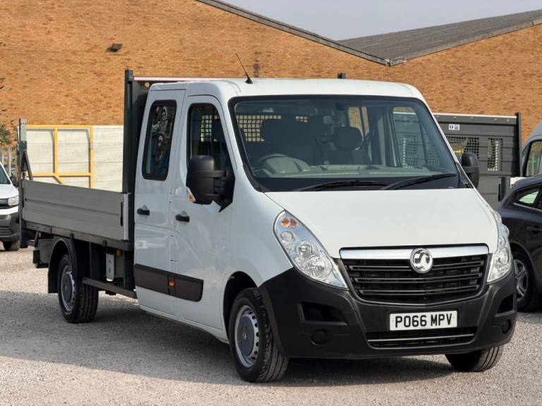 2016 Vauxhall Movano 2.3 CDTi 3500 Dropside Double Cab 4dr Diesel Manual FWD L3 Euro 5 (125 ps) C...