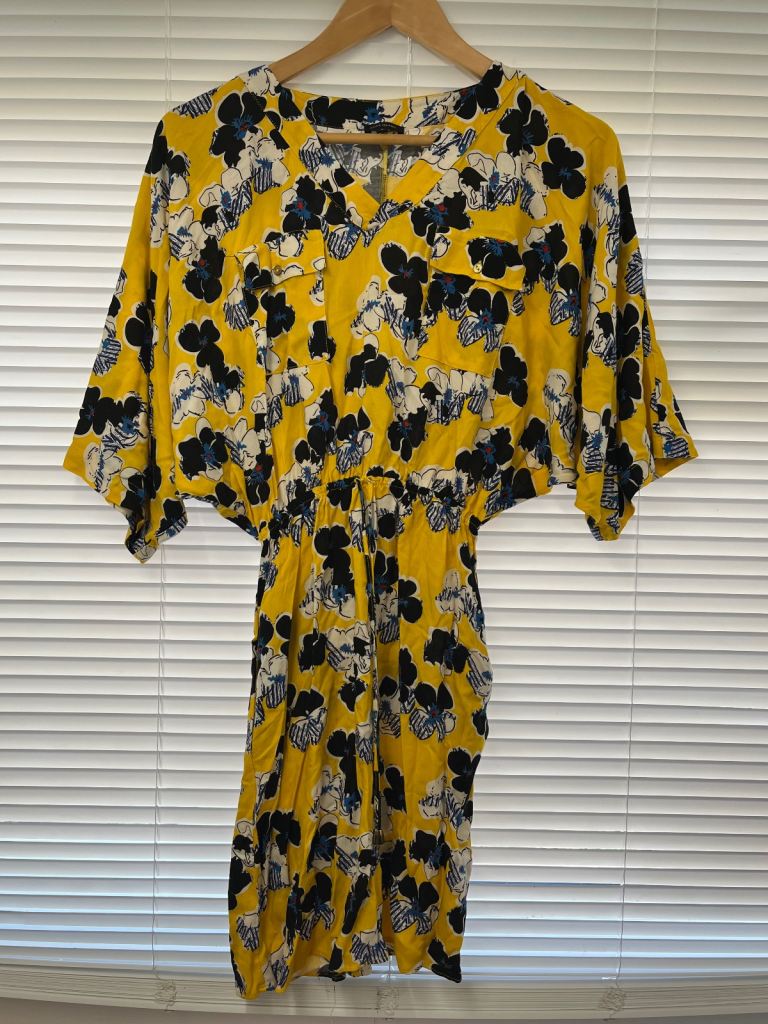 Women's River Island Floral Midi Dress Size 8