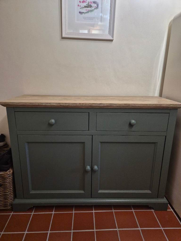 Green Wooden Sideboard