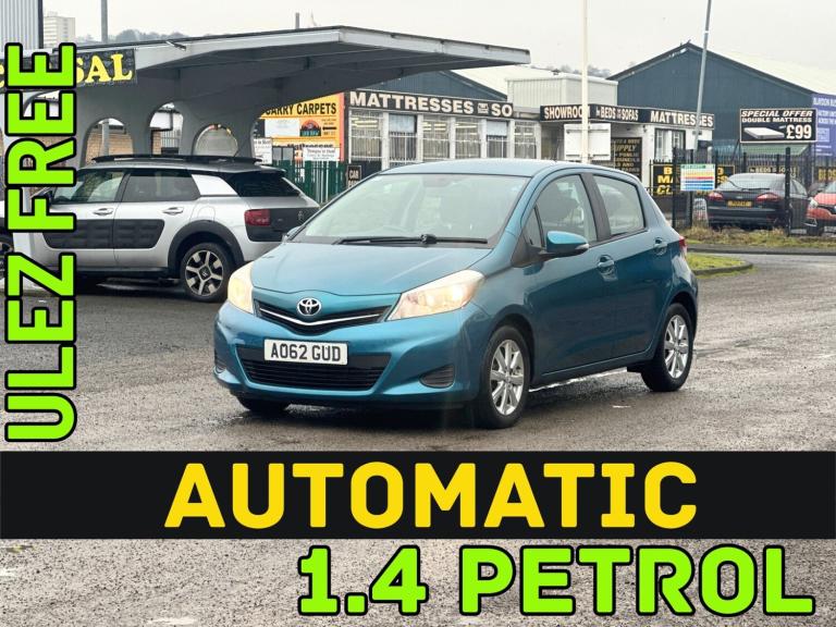 2012 Toyota Yaris 1.33 VVT-i TR 5dr Multidrive S HATCHBACK Petrol Automatic