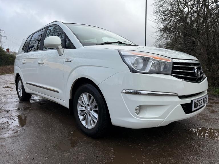 2018 68 SSANGYONG TURISMO 2.2 EX MOT 02/27 FULL LEATHER LOW 86K 7 SEATS PX SWAPS