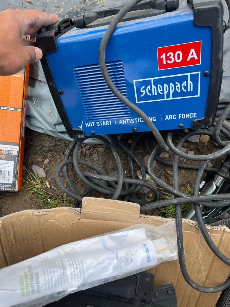 Scheppach 130A ARC Welder – Good Condition