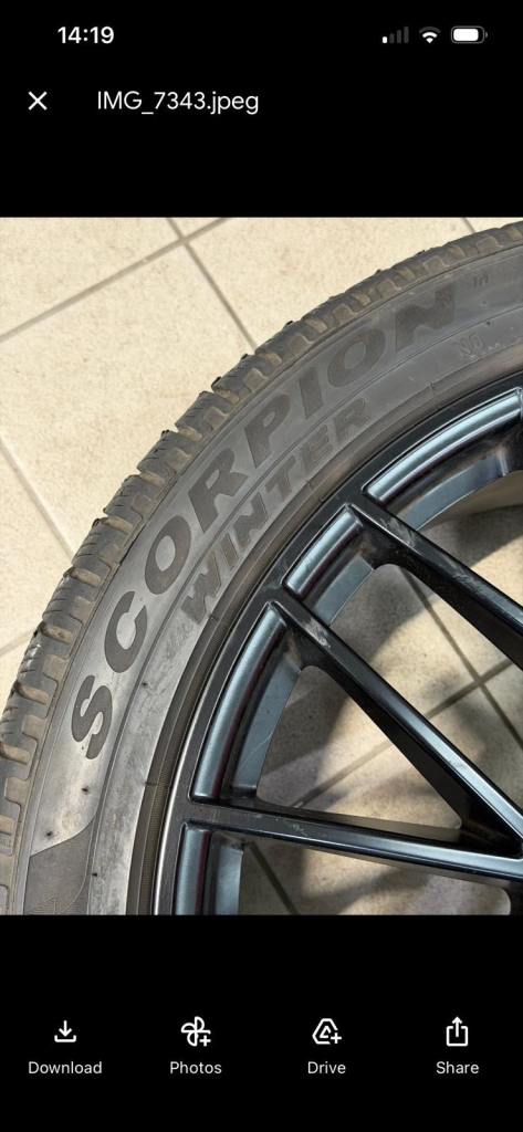 Genuine Porsche RS Spyder Black Alloy Wheels