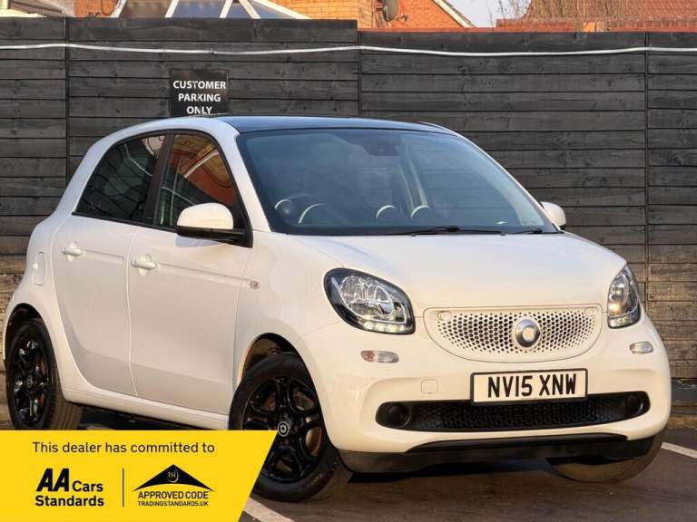 2015 smart forfour 1.0 Prime Euro 6 (s/s) 5dr HATCHBACK Petrol Manual