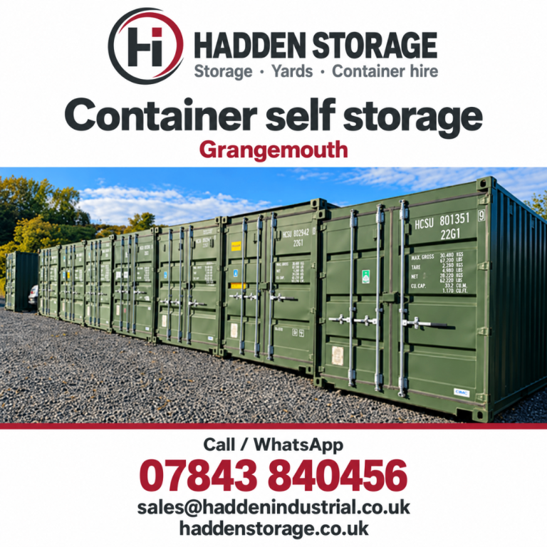 Container Self Storage from £50 per Month -