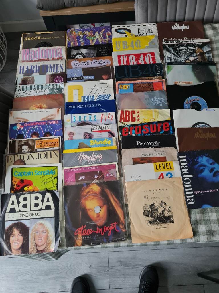 43 vinyl singles mixed artists 