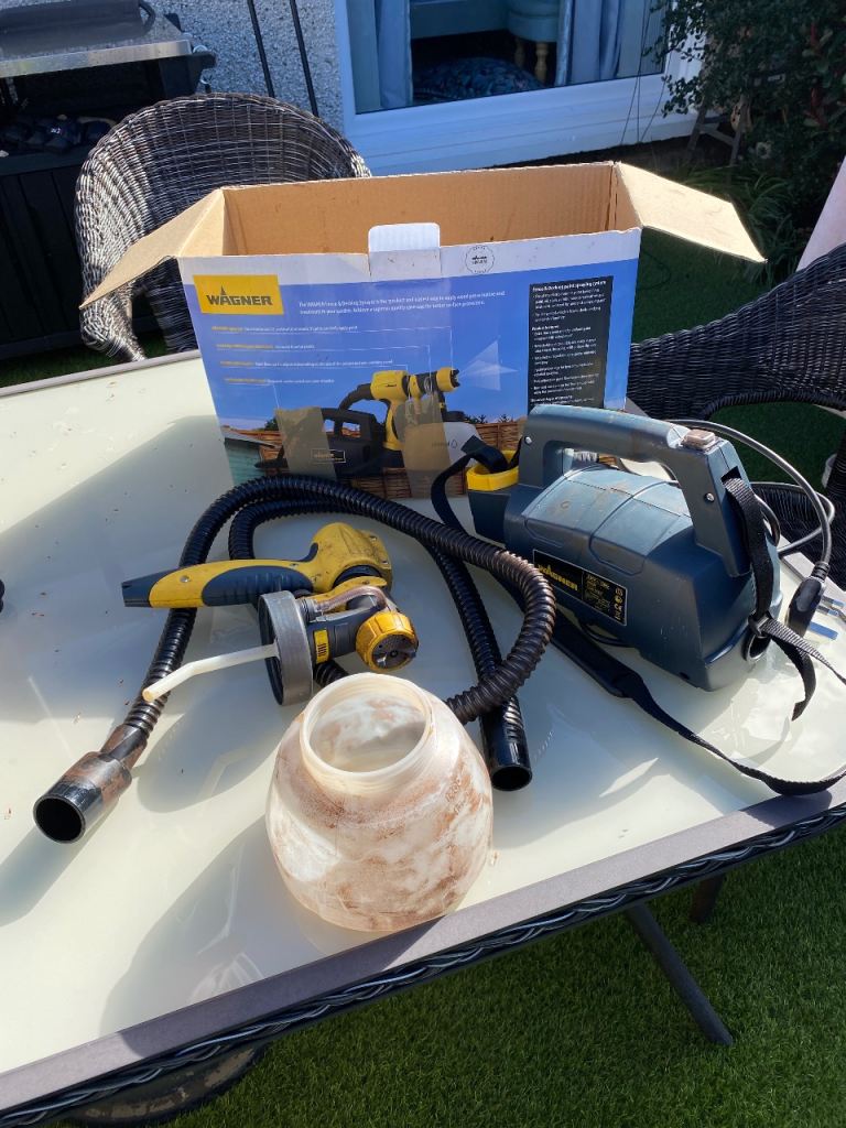Wagner fence spray gun