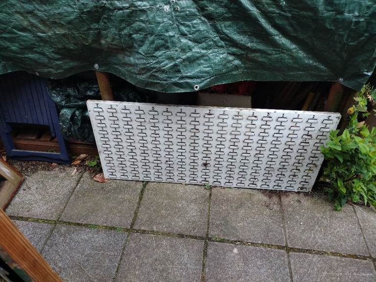LARGE LOUVERED BIN STORAGE 