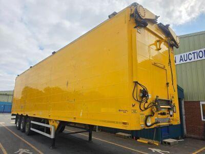 2018 Titan 130 walking floor waste spec trailer 50/50 hydraulic Nets Mot May
