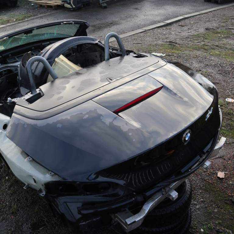 2012 BMW Z4 E89 Rear Tailgate Boot Lid Trunk Sapphire Black 475 COLLECT FIFE