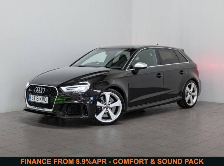 2018 Audi RS3 2.5 TFSI Sportback 5dr Petrol S Tronic quattro Euro 6 (s/s) (400 ps) Hatchback Petr...