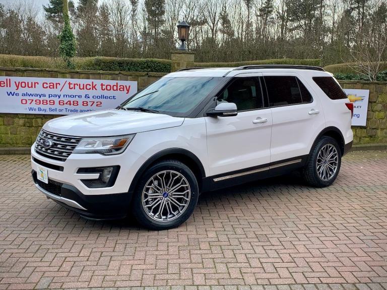 2017 Ford Explorer 2.3 petrol Turbo 7 SEAT SUV LHD HUGE SPEC & VERY INDIVIDUAL