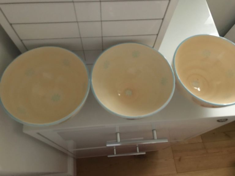Three Christmas Bowls £4 