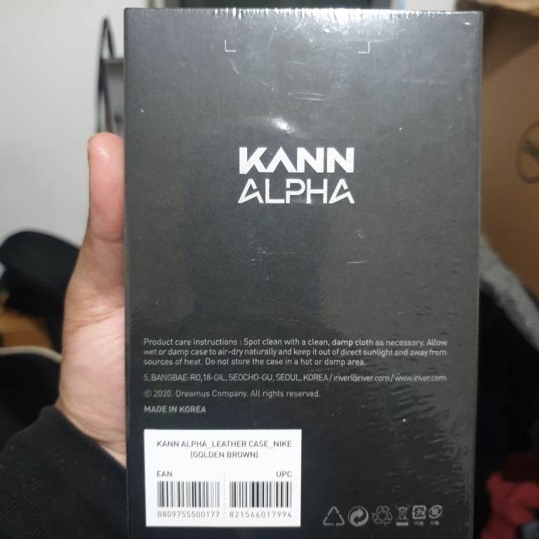 Astell & Kern Kann Alpha Original Case Brand New Sealed!