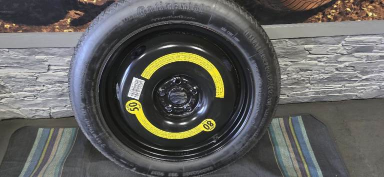 VW Audi Skoda Seat Space Saver Spare Wheel T145 80 R 18 Continental PCD 5 x 112
