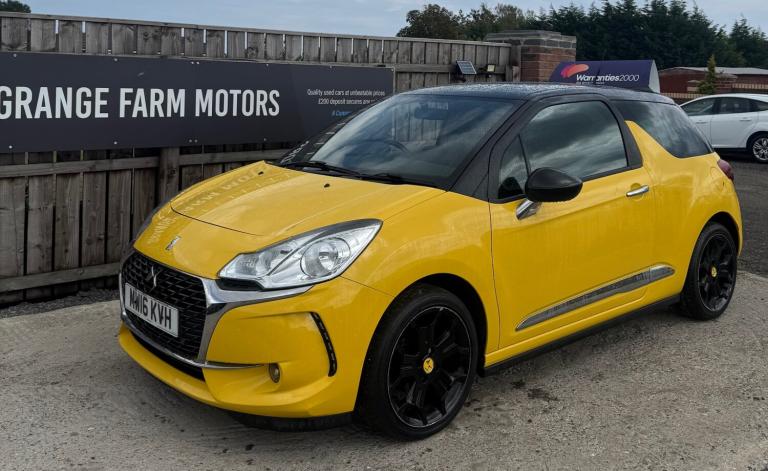 2016 DS Automobiles DS 3 1.6 BlueHDi Elegance 3dr HATCHBACK Diesel Manual