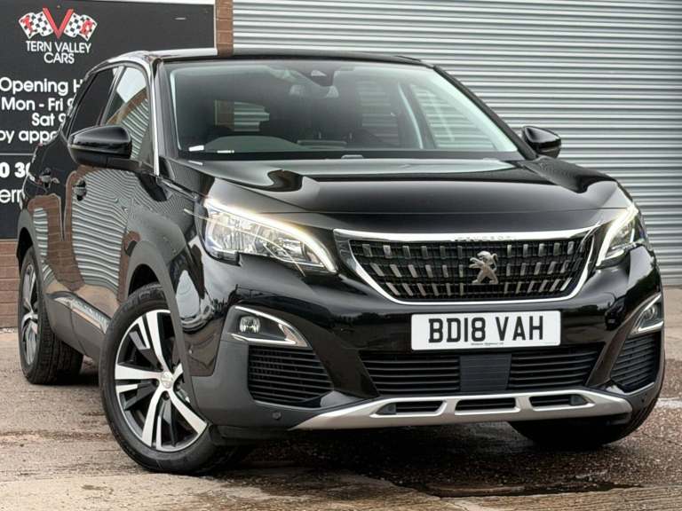 2018 Peugeot 3008 1.2 PureTech Allure SUV 5dr Petrol Manual Euro 6 (s/s) (130 ps) HATCHBACK Petro...