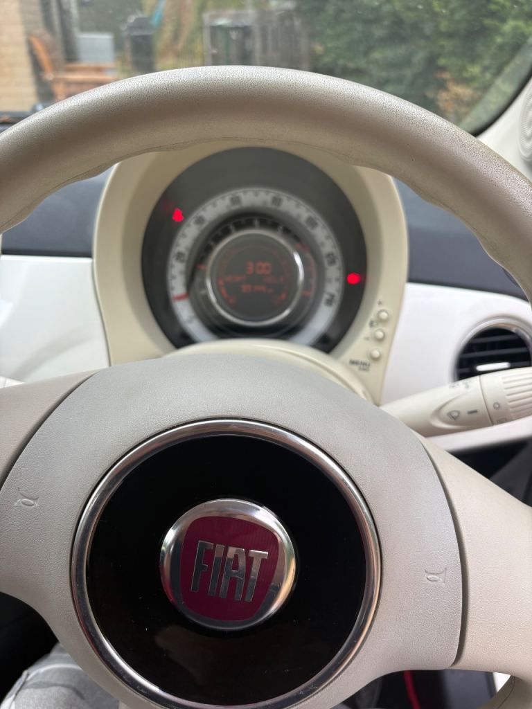Fiat, 500, Hatchback, 2009, Manual, 1242 (cc), 3 doors