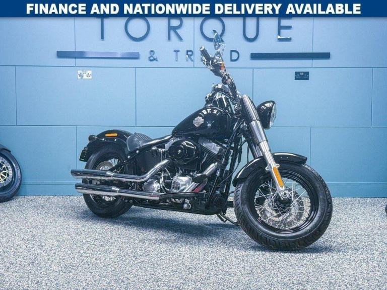 2015 15 HARLEY-DAVIDSON SOFTAIL 1690 FLS SLIM CUSTOM CRUISER - LOW MILES