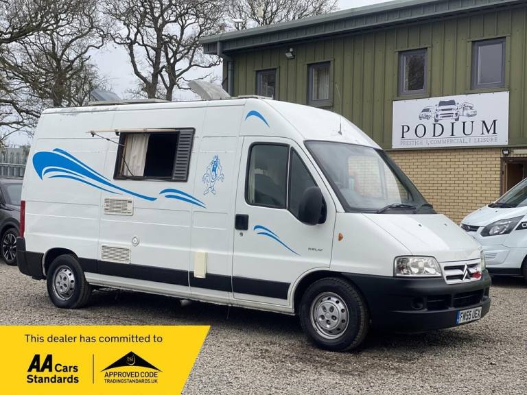 2005 Citroen Relay 1500 2.2 HDI with TOILET-TV-HEATER-STOVE-OVEN-SOLAR-SWIVEL SEATS Campervan Die...