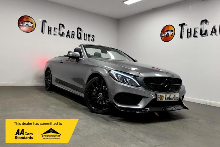 2017 Mercedes-Benz C Class 2.1 C220d AMG Line (Premium Plus) Cabriolet 2dr Diesel G-Tronic+ 4MATI...
