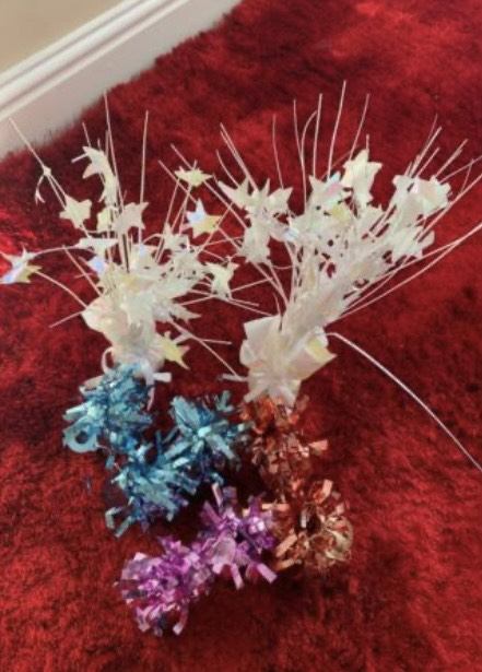 9 x balloon weights used but as new. 