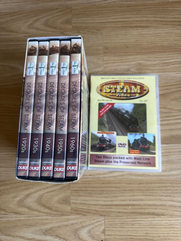 Duke Decades of Steam DVD Box Set & Steam Video DVD