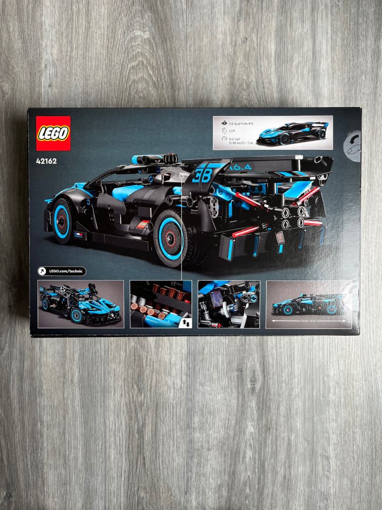 Lego Technic Bugatti Bolide Agile Blue 42162