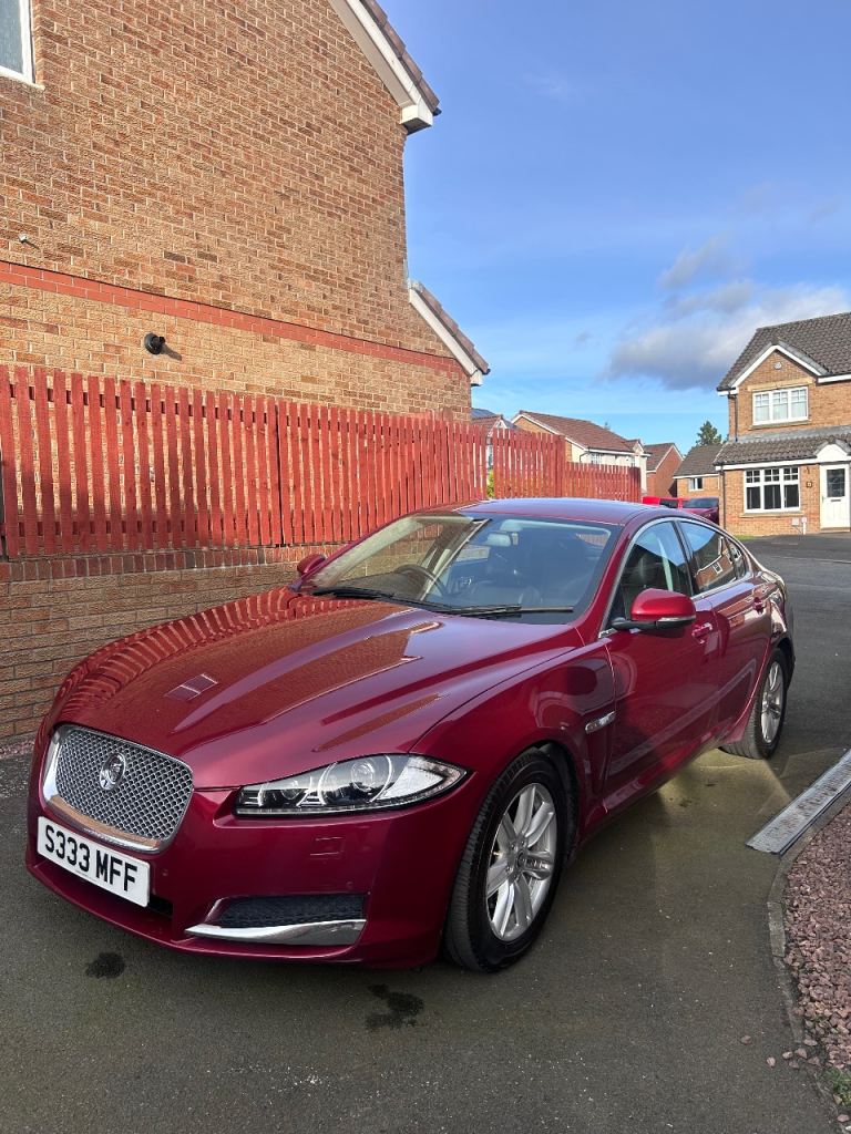 2012 Jaguar XF, 2.2L Diesel, Private plate included 