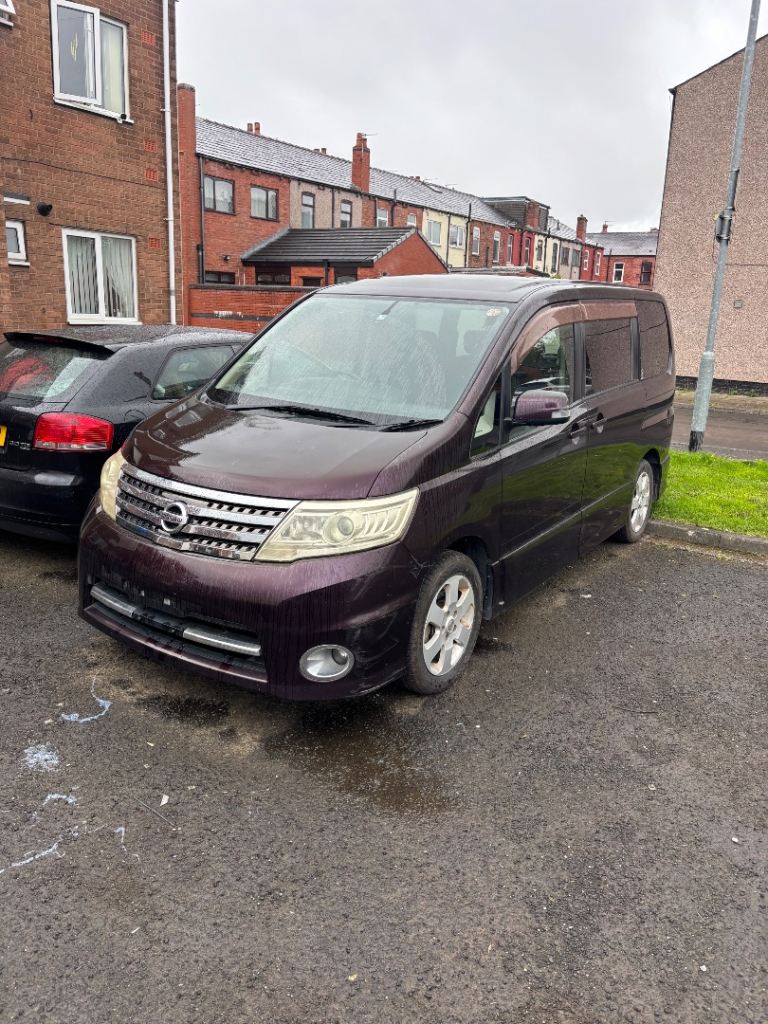 Nissan serena NOT REGISTERED, low miles swap welcome 